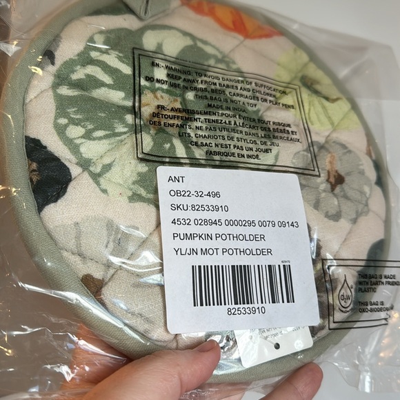 Pumpkin pot holder - Picture 8 of 9